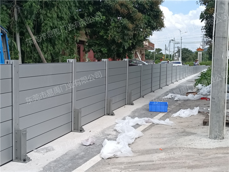 清远移动防洪墙安装