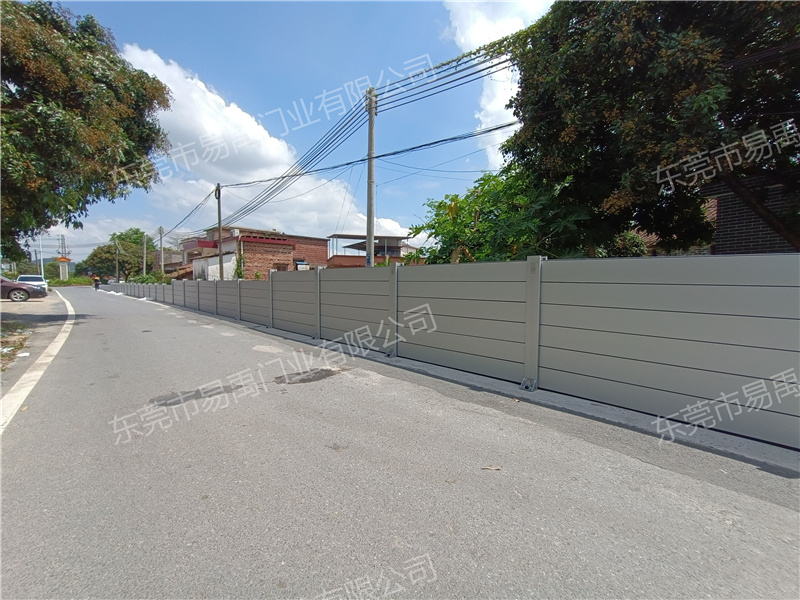 铝合金防洪墙施工