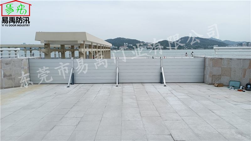 汕头潮人码头移动式防洪墙
